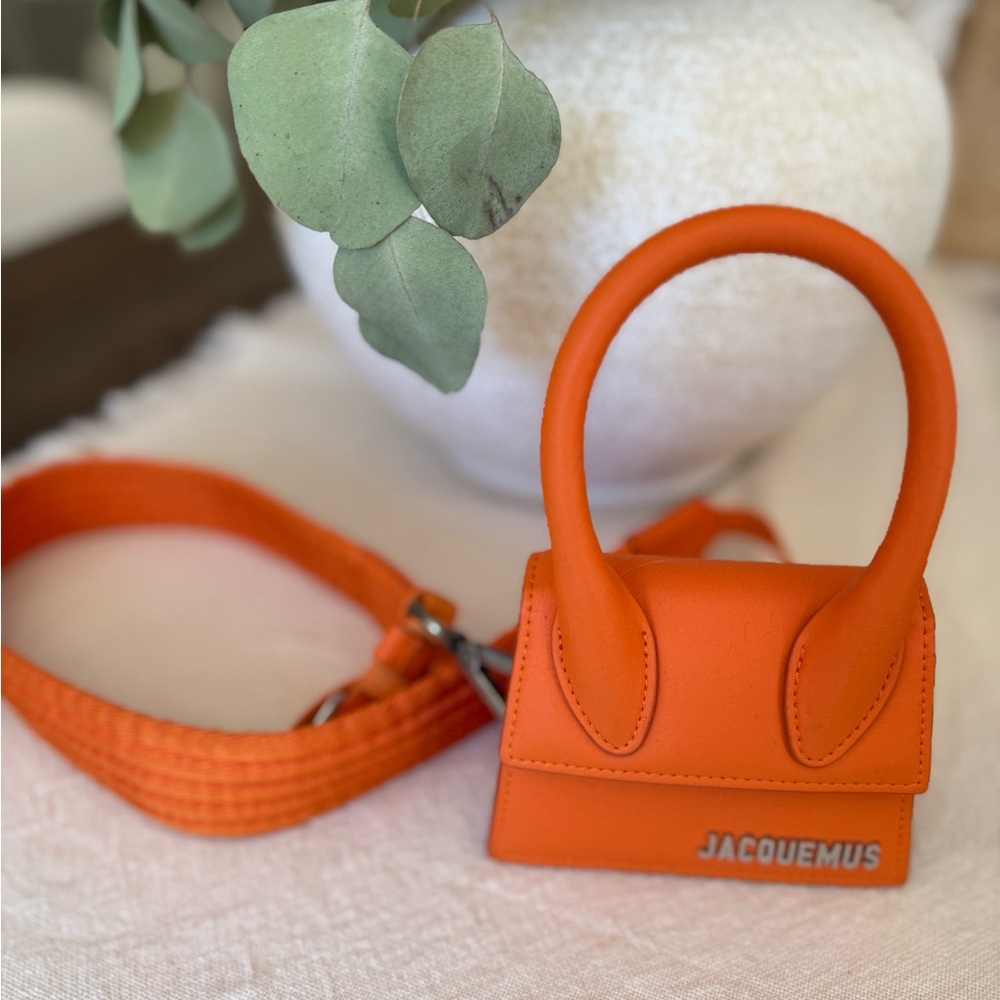 Jacquemus Vibrant Orange Handbag